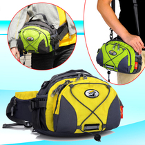 Outdoor shoulder bag womens ultra-light travel large-capacity dual-use water bottle waist bag mens sports bag casual waterproof