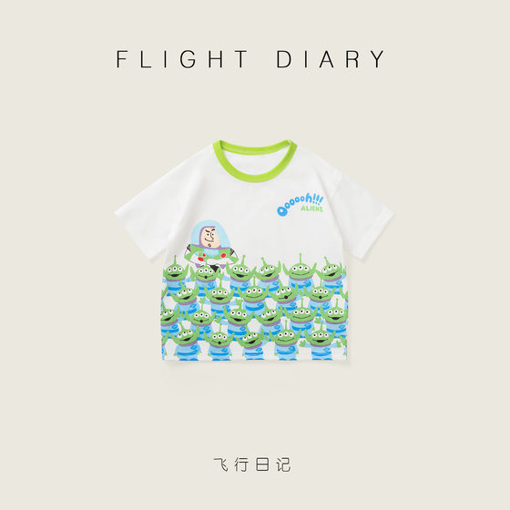 Baby short-sleeved T-shirt pure cotton boy white Disney three-eyed cartoon pattern half-sleeved children's loose t-shirt
Baby short-sleeved T-shirt pure cotton boy white Disney three-eyed cartoon pattern half-sleeved children's loose t-shirt