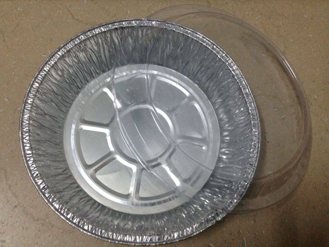 一次性高档2700圆形锡纸碗 锡纸容器 铝箔盘 烧烤盘 铝箔餐盒