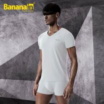 1 piece of bananain banana 501A men casual home clothing modal T-shirt no trace short sleeve summer pajamas men