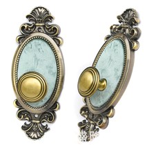 New retro European style new Chinese classical high-end curtain decoration alloy velvet adhesive hook two pairs