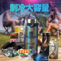 Portable insulin refrigerator refrigeration USB charging mini car refrigerator thermos cup medicine cold box