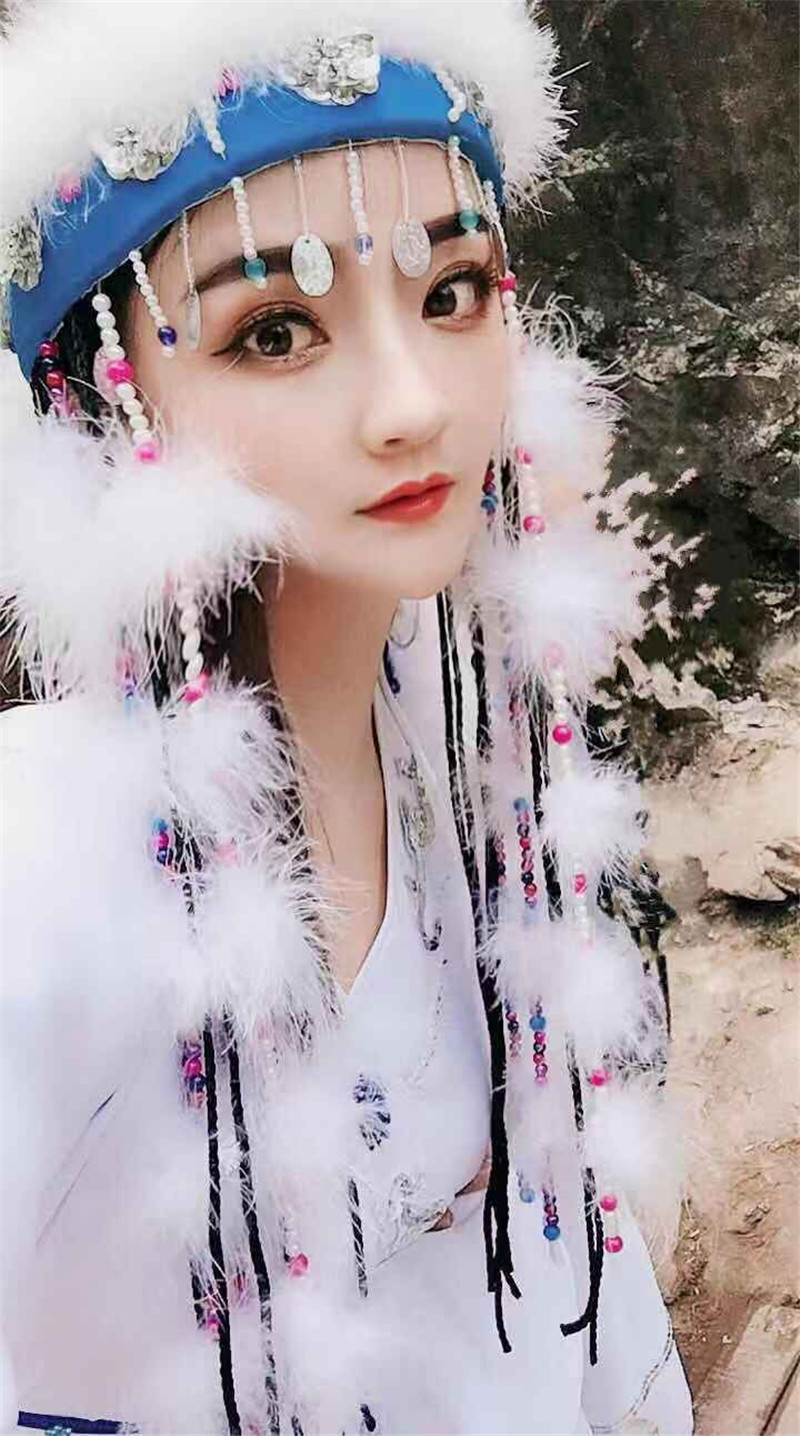 影视古装女香妃同款衣服还珠格格含香服装飘逸白显瘦抖音超火新品