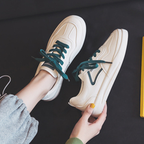 Hong Kong Tide Cards Little White Shoes Women Shoes 2022 New Spring 100 Hitch A Little Crowd Casual White Shoes Ins Street Flapper Shoes