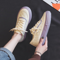 Hong Kong Tide Cards Small Crowddissolving Sails Shoes Women Shoes 2022 Spring New Students Thick Bottom Small White Shoes Board Shoes