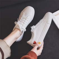 Hong Kong Tide Cards Little White Shoes Women 2022 Spring New 100 Hitch Sport Ulzzang Casual Burst Board Shoes