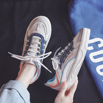 Hong Kong Tide Cards Little White Shoes Women Shoes 2022 Spring New Small Crowd 100 Hitch Casual Sports Board Shoes Thin breathable