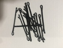 Gift hairpin full real hair head mold shot after the bracket teacher contact customer service to receive a small black clip a box of 50