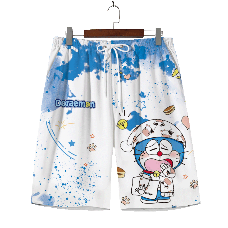 Doraemon Printed Cropped Pants Men's Loose Casual Pants Home Pajamas Loose Thin Beach Pants Quick Dry Shorts
Doraemon Printed Cropped Pants Men's Loose Casual Pants Home Pajamas Loose Thin Beach Pants Quick Dry Shorts