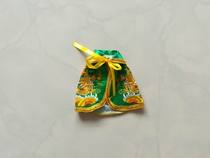 Small cloak Guan Gong clothes Dragon Robe Guan Gong Green Robe Guan Gong Long Robe Guan Gong Cloak Buddha statue Robe 16cm