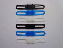 Bicycle light strap easy strap universal kettle rack air tube silicone light holder fixing tool strapping strap