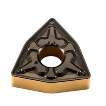 Toshiba bicoloured coating machined steel piece peach-shaped outer circle numerical control blade WNMG080404 WNMG080408-TM