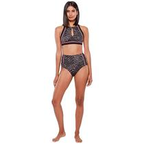 Santuary Here Kitty Kitty keyhole High collar bikini 2022 new spring summer