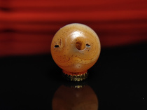 Antique Pearl Liao Golden Manau Pearl Ancient Pearl Collection Old Beads old Manau Tibetan Chuanzang Tibetan area old objects Old Nianzhu
