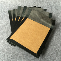 Black and white photo album base plate Back plate Crystal album back cover bright light back plate Leather density board production consumables