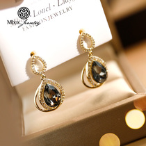 Mbox gourd earrings female 2021 New Tide earrings Super fairy exquisite advanced temperament