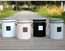 Fresh bouquet box round flower box holding bucket small flower flower box gift box Rose box candy box