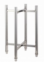 Stainless steel cutting board rack Cutting board rack 16  18  20  vegetable pier rack Storage rack Soup bucket rack Chopping rack Washbasin rack