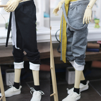 BJD baby clothes SD17 70 uncle ID72 75 shoulder pants closing pants casual pants 2 color ~