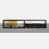 IYOUTH Spain imported Nordic minimalist modern fashion design tide solid wood living room TV cabinet lockers