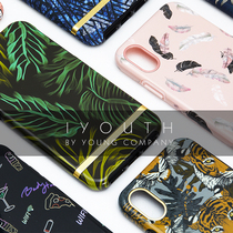 Richmond Finch applies Apple iPhones X 7 8 p Firebird tiger head marble tattooy phone shell