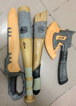 Unpackaged Hasbro Nerf * EVA Zombie safety toy prop Melee Cold weapon stick Tooth stick