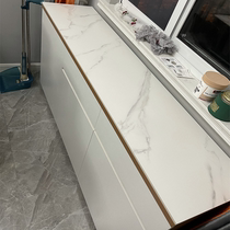 Rock plate desktop custom plate coffee table table table table food cabinet surface TV cabinet surface bright side cabinet surface Stone