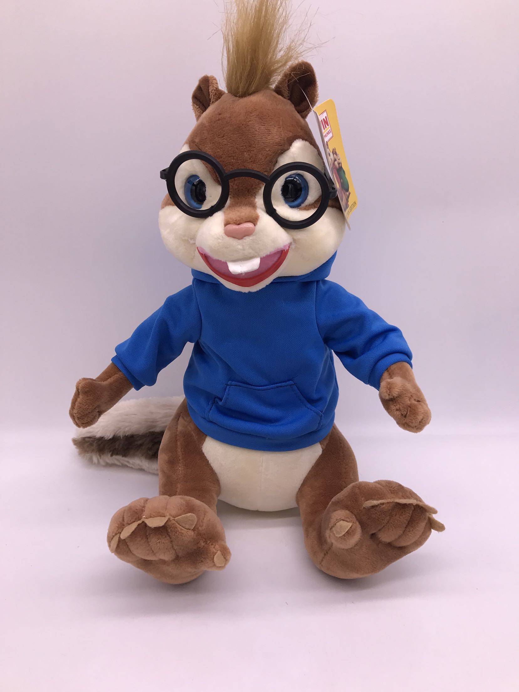 批发鼠来宝毛绒玩具可爱花栗鼠公仔松鼠艾尔文西蒙儿童礼物