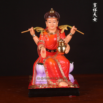 12-inch big auspicious goddess statue auspicious goddess resin glass fiber reinforced plastic Southeast Asian Buddha statue ornaments