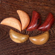 The Holy Grail Holy gossip Yin and Yang cup red sandalwood peach wood instruments mahogany color divination divination religious supplies ornaments