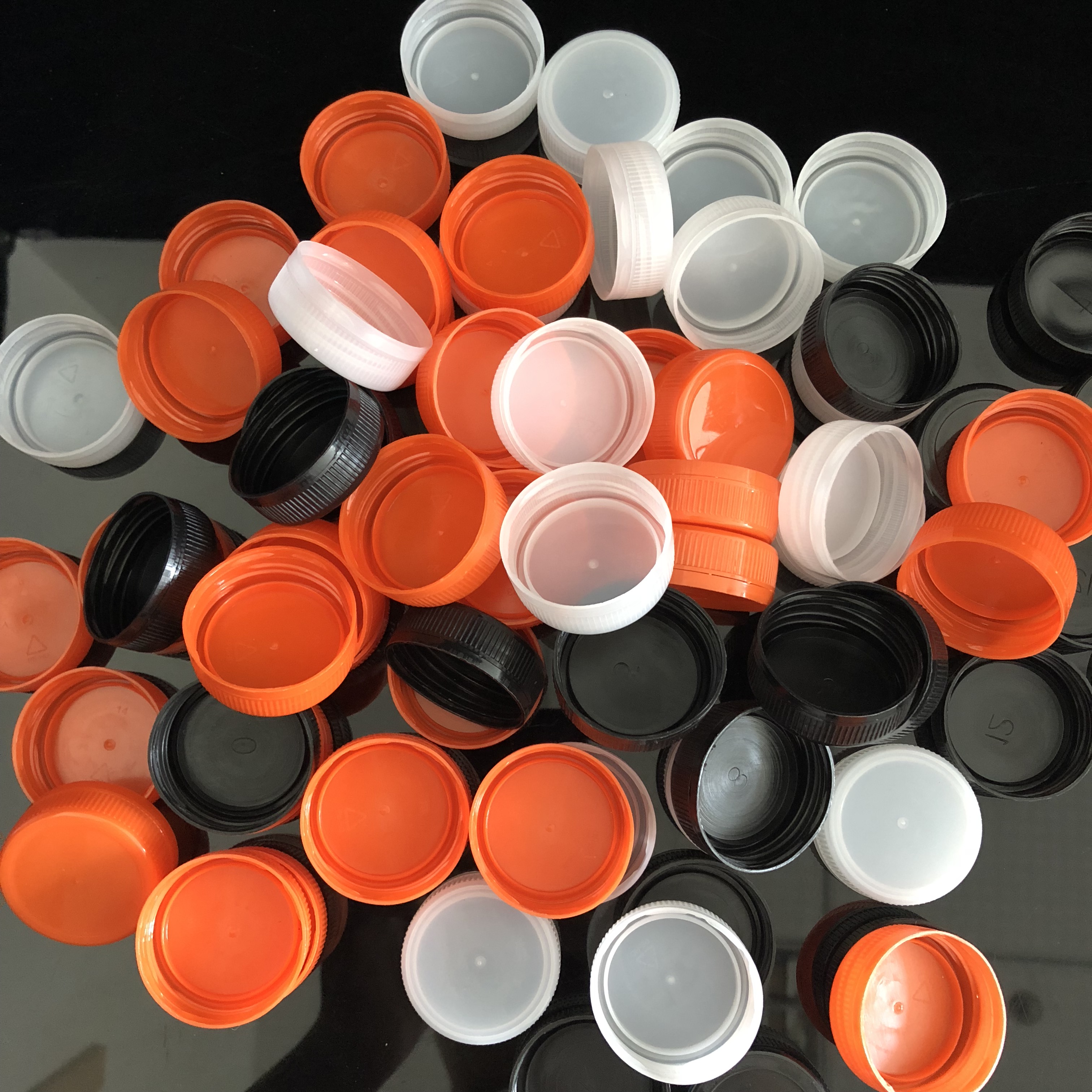 透明饮料塑料瓶盖 4.5cm牛奶玻璃瓶盖5.