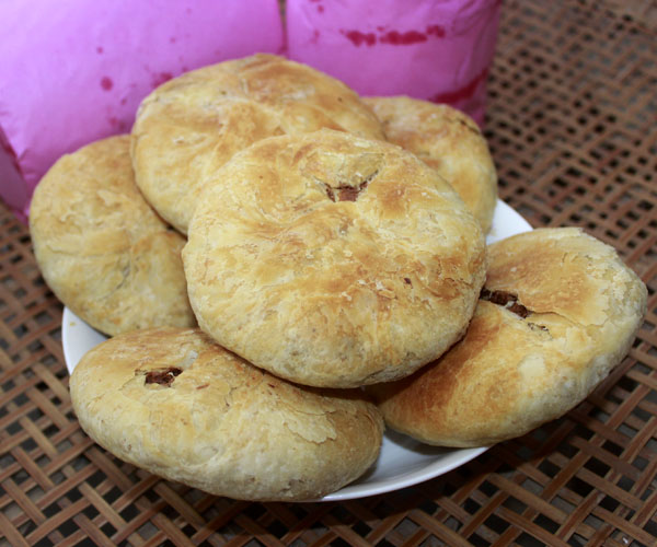 现做现发湖北潜江特产熊口大饼子手工大酥饼红糖喜饼馅饼作饼30个