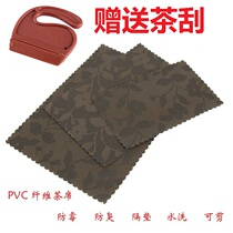 Tea shop Tea tray mat Coasters Kung Fu tea accessories Tea mat Bamboo tea mat Wear-resistant mat Household insulation tea table Tea ceremony