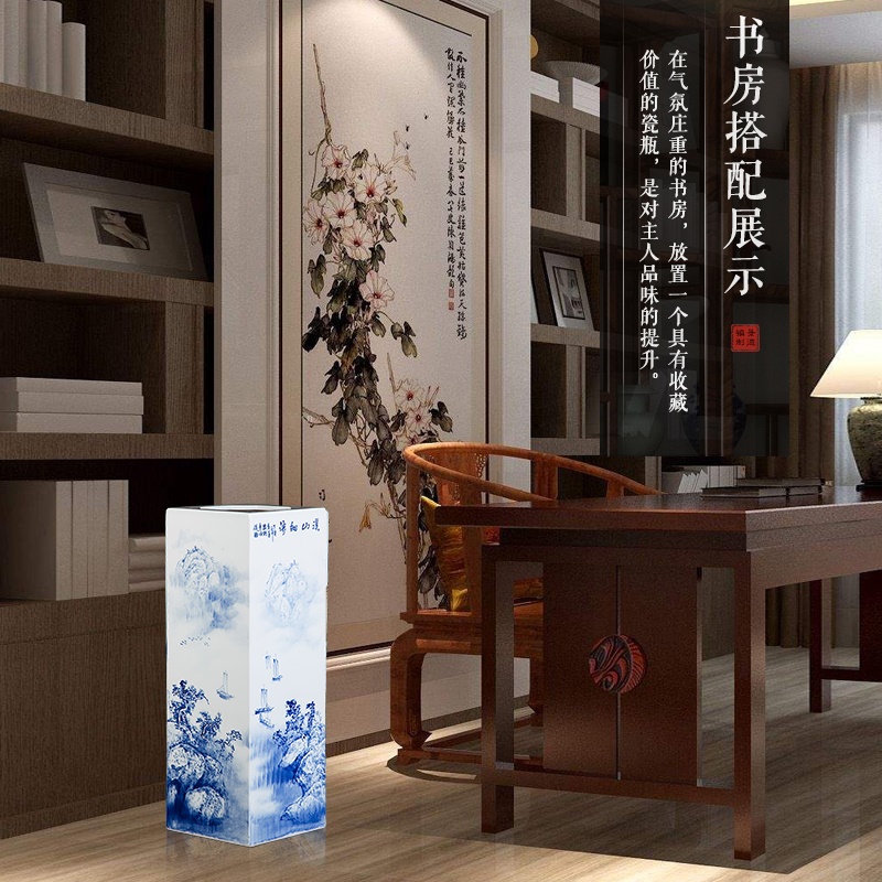 Jingdezhen ceramics hand - made vases, flower arrangement wine porch home decoration sitting room TV ark, furnishing articles