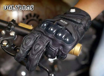 Korean uglyBROS leather short racing gloves motorcycle riding gloves motorcycle gloves