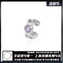 1STXULIE sterling silver ear clips niche design set gemstone irregular cold wind men and women no ear piercing earhooks