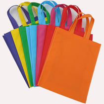 Non-woven bag Dingding Coated Bag Spot Handbag printed eco-friendly bag Publicity Bag Custom Advertising Bag Pure color