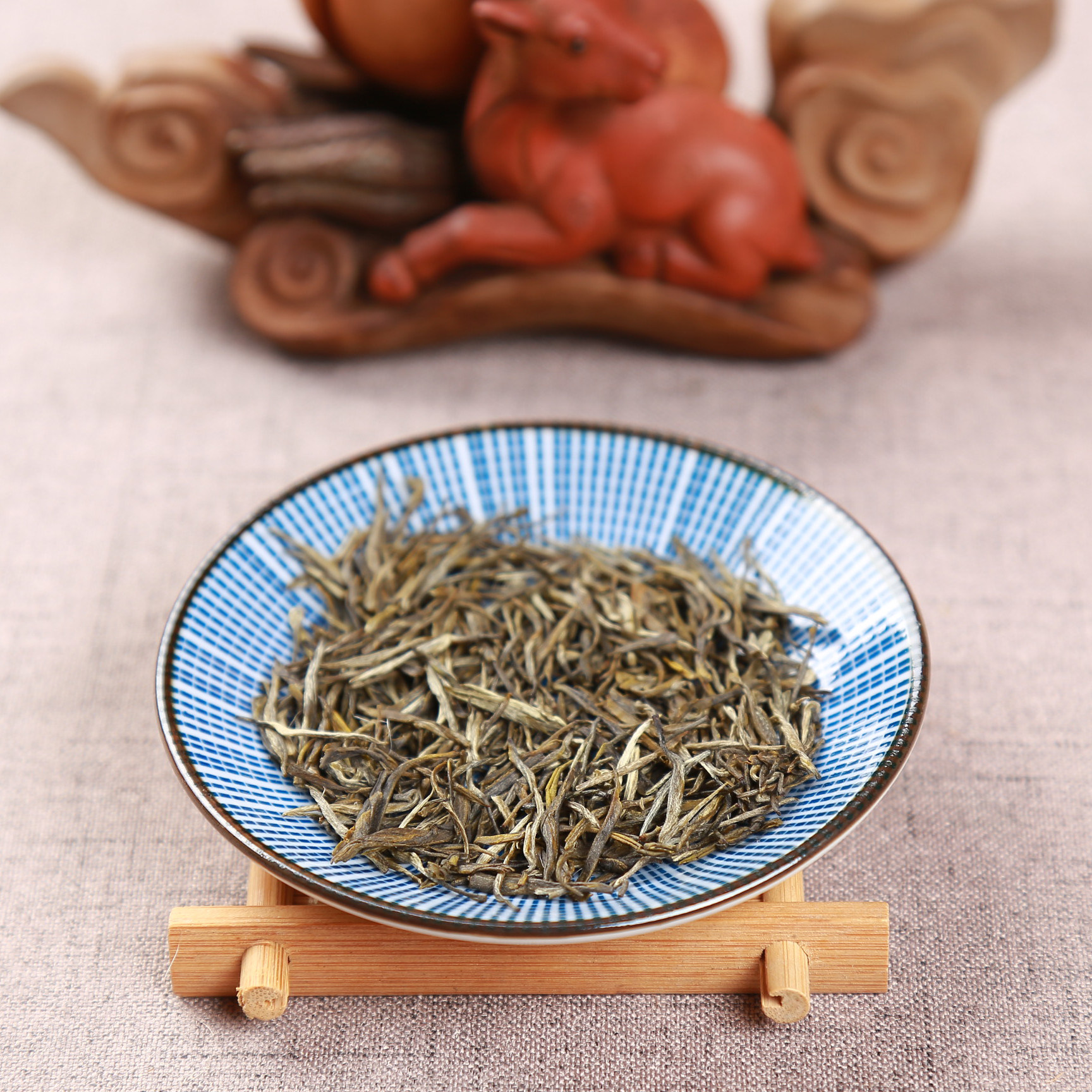 高山新茶浮瑶仙芝200g绿茶春茶云雾浮梁茶叶江西景德镇