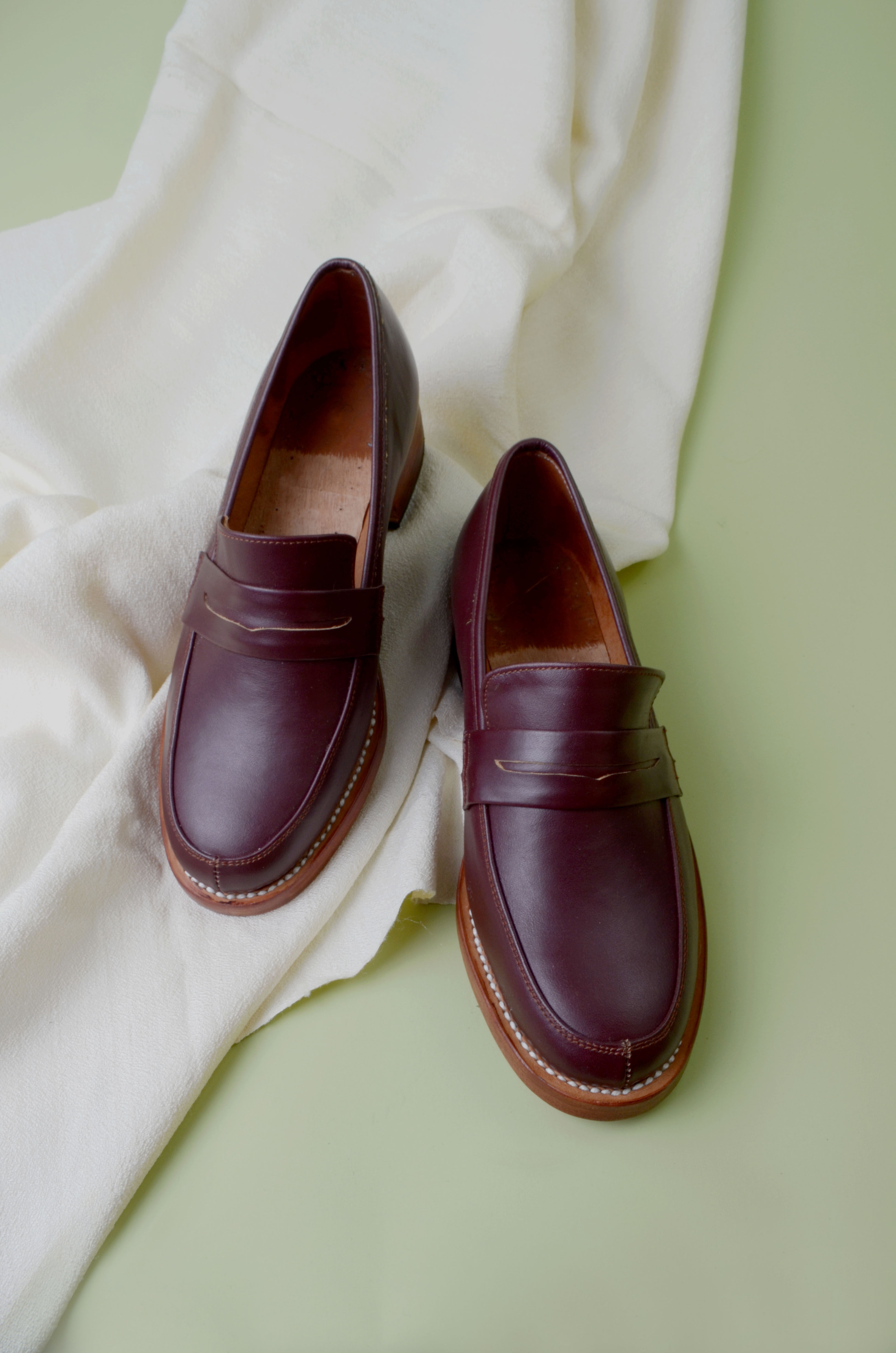 remote* loafers乐福鞋手工皮鞋真皮牛皮英伦_7折现价440元