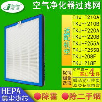 Adapting TCL air purifier HEPA filter TKJ-F210A F210B F220A F220B 218F