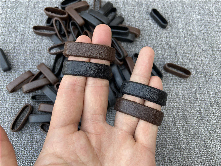 男士皮带圈环真皮扣尾部扣环带钥匙皮腰带固定圈圈套环扣耐用皮圈