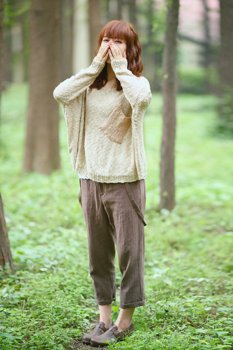 开春吹来清新森女风,新年的时尚美得自然恬静