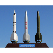 China Dongfeng 1 surface-to-surface missile simulation model alloy DF1 missile finished product swing piece collection and gift 1:72