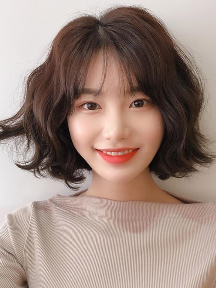 springsunshi羊毛卷短卷假发