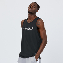 Sports fitness clothes Mens quick-drying basketball track and field clothes Marathon training vest sleeveless casual breathable running clothes