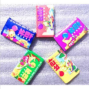 80后经典怀旧零食 比巴卜泡泡糖 童年儿时回忆 2毛5一颗