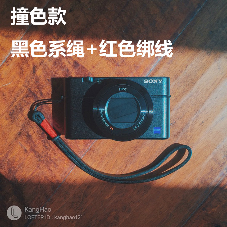 bhw  wrist strap leather hand rope head layer leather micro single fuji x100v sony canon leica r accessories