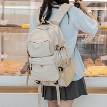 Double shoulder bag women 2021 Japan-ROK new large-capacity high school students school bags Xia XiaocrowdDesign travel backpack university students