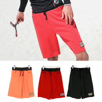 Swimming trunks mens Korean new loose plus size quick-drying outdoor drifting seaside resort hot spring beach pants pants
