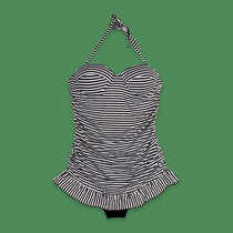 Hot spring split swimsuit Korean version of the small chest steel bracket gathered fishtail skirt to cover the belly and show thin Thai seaside holiday bikini